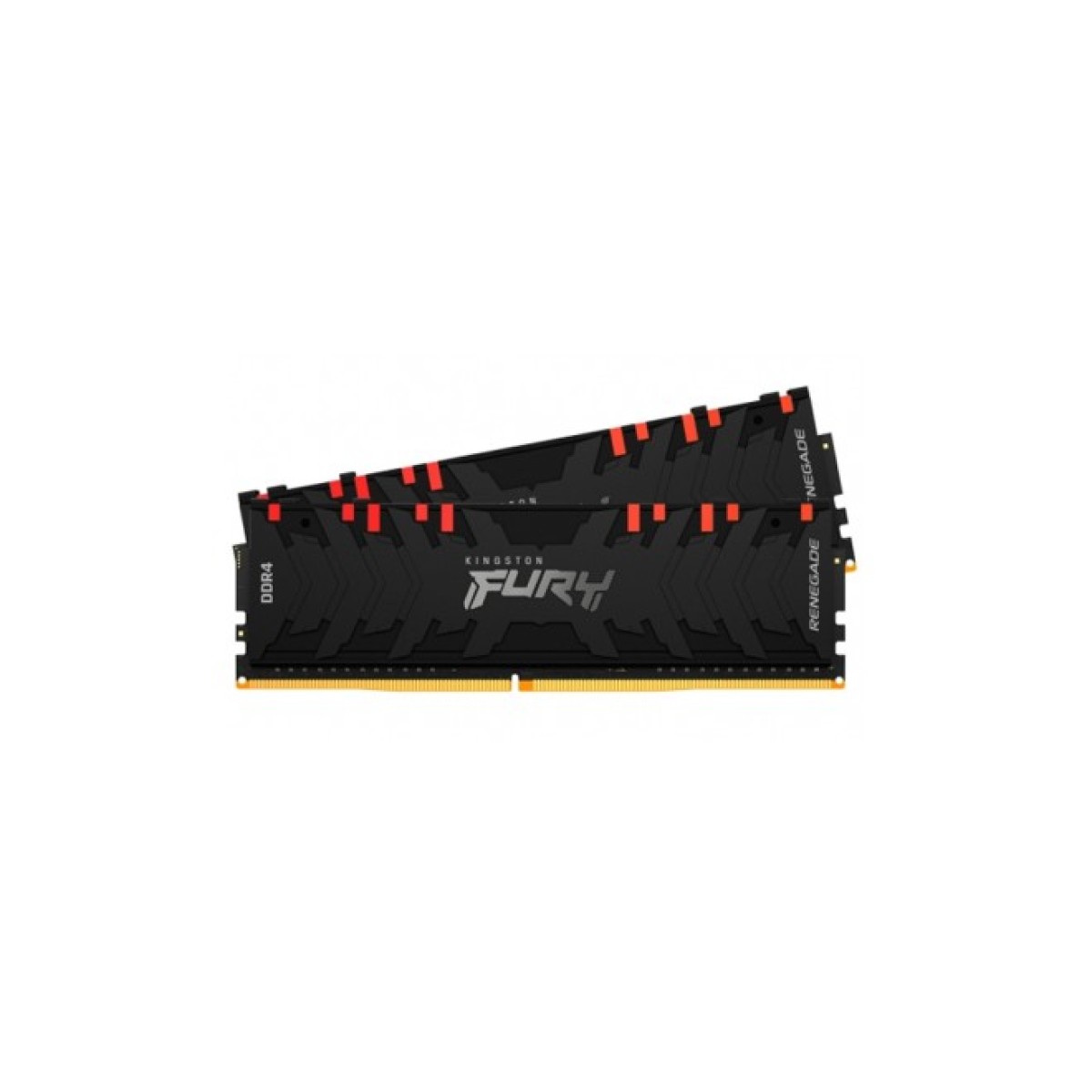 Модуль памяти для компьютера DDR4 16GB (2x8GB) 4266 MHz Renegade RGB Black Kingston Fury (ex.HyperX) (KF442C19RBAK2/16) 98_98.jpg - фото 5