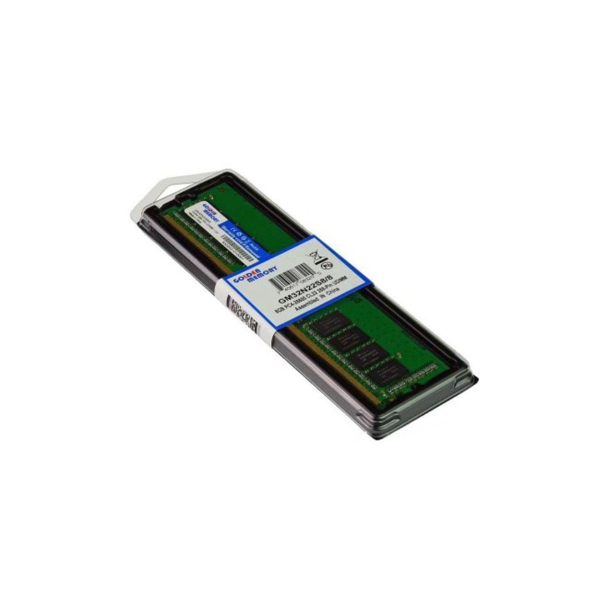 Модуль пам'яті для комп'ютера DDR4 8GB 3200 MHz Golden Memory (GM32N22S8/8) 98_98.jpg - фото 2