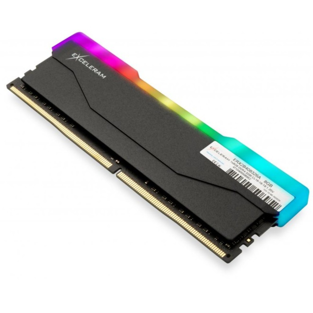 Модуль памяти для компьютера DDR4 8GB 3200 MHz RGB X2 Series Black eXceleram (ERX2B408326A) 98_98.jpg - фото 2