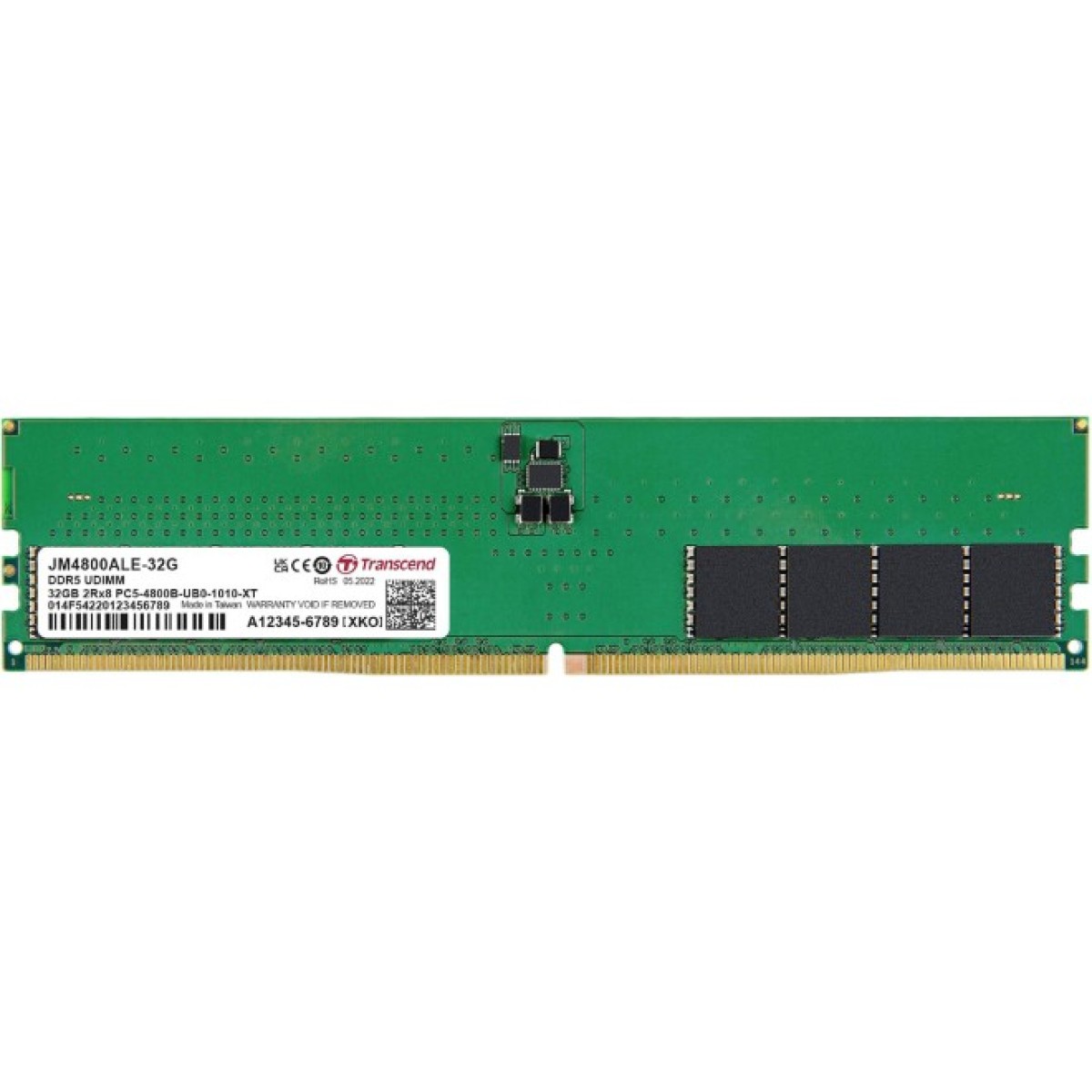 Модуль пам'яті для комп'ютера DDR5 32GB 4800 MHz JetRam Transcend (JM4800ALE-32G) 256_256.jpg