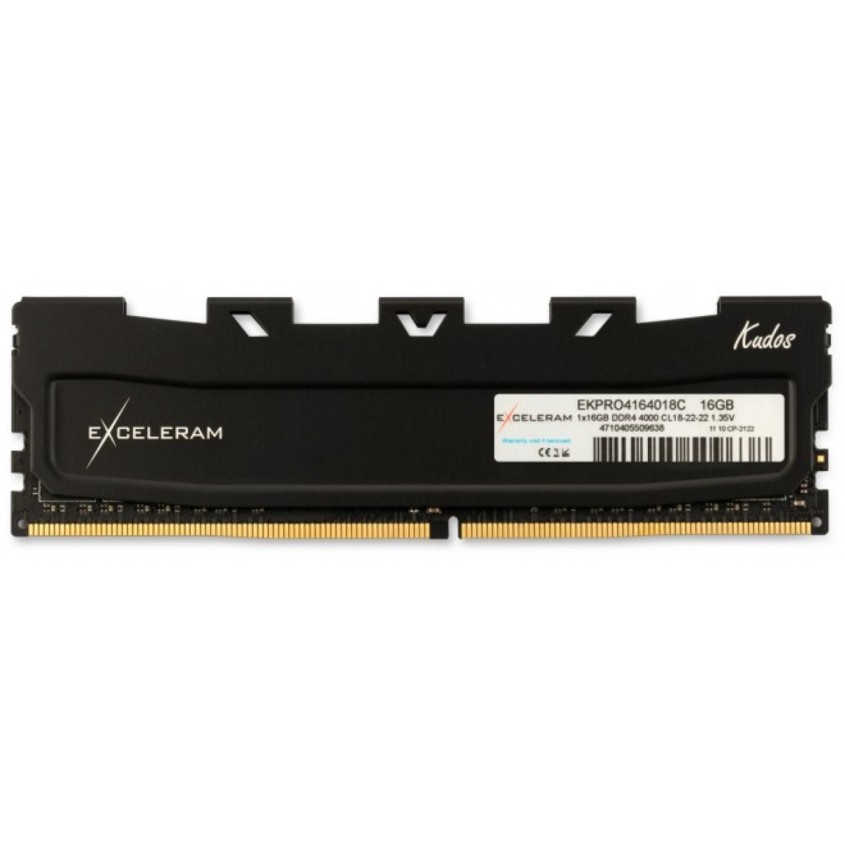 Модуль пам'яті для комп'ютера DDR4 16GB 4000 MHz Black Kudos PRO eXceleram (EKPRO4164018C) 256_256.jpg