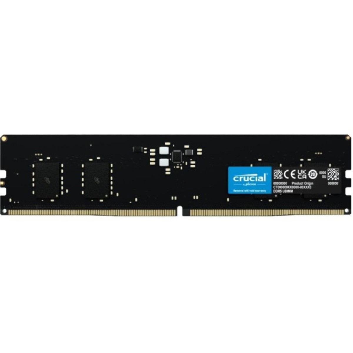 Модуль пам'яті для комп'ютера DDR5 16GB 4800 MHz Micron (CT16G48C40U5) 256_256.jpg