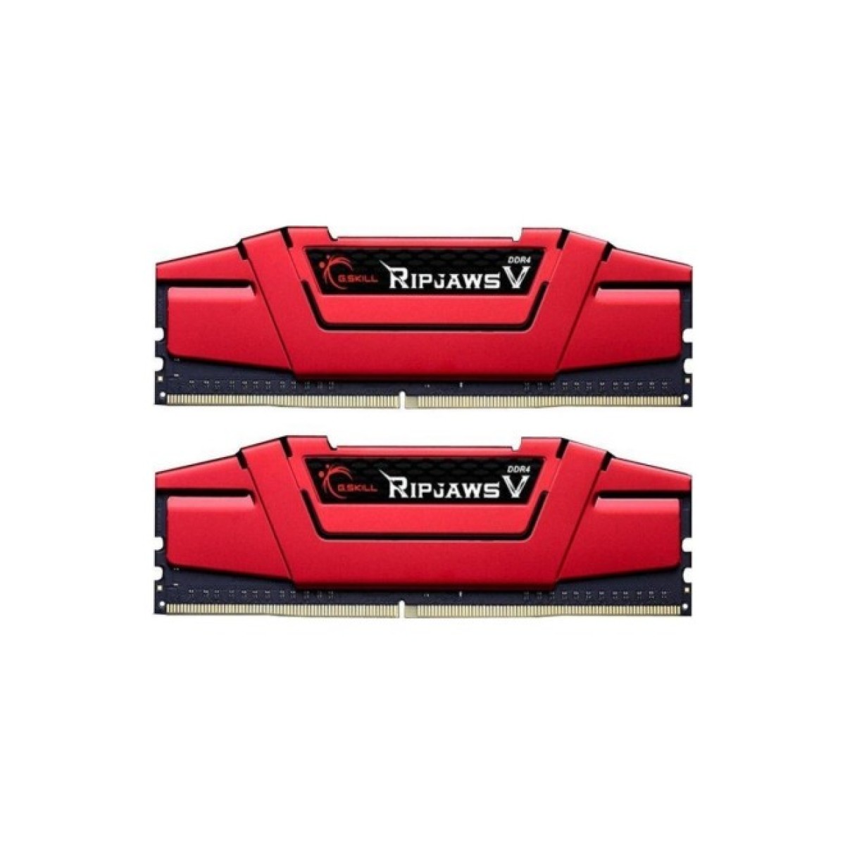 Модуль памяти для компьютера DDR4 8GB (2x4GB) 2666 MHz RIPJAWS V RED G.Skill (F4-2666C15D-8GVR) 98_98.jpg - фото 1