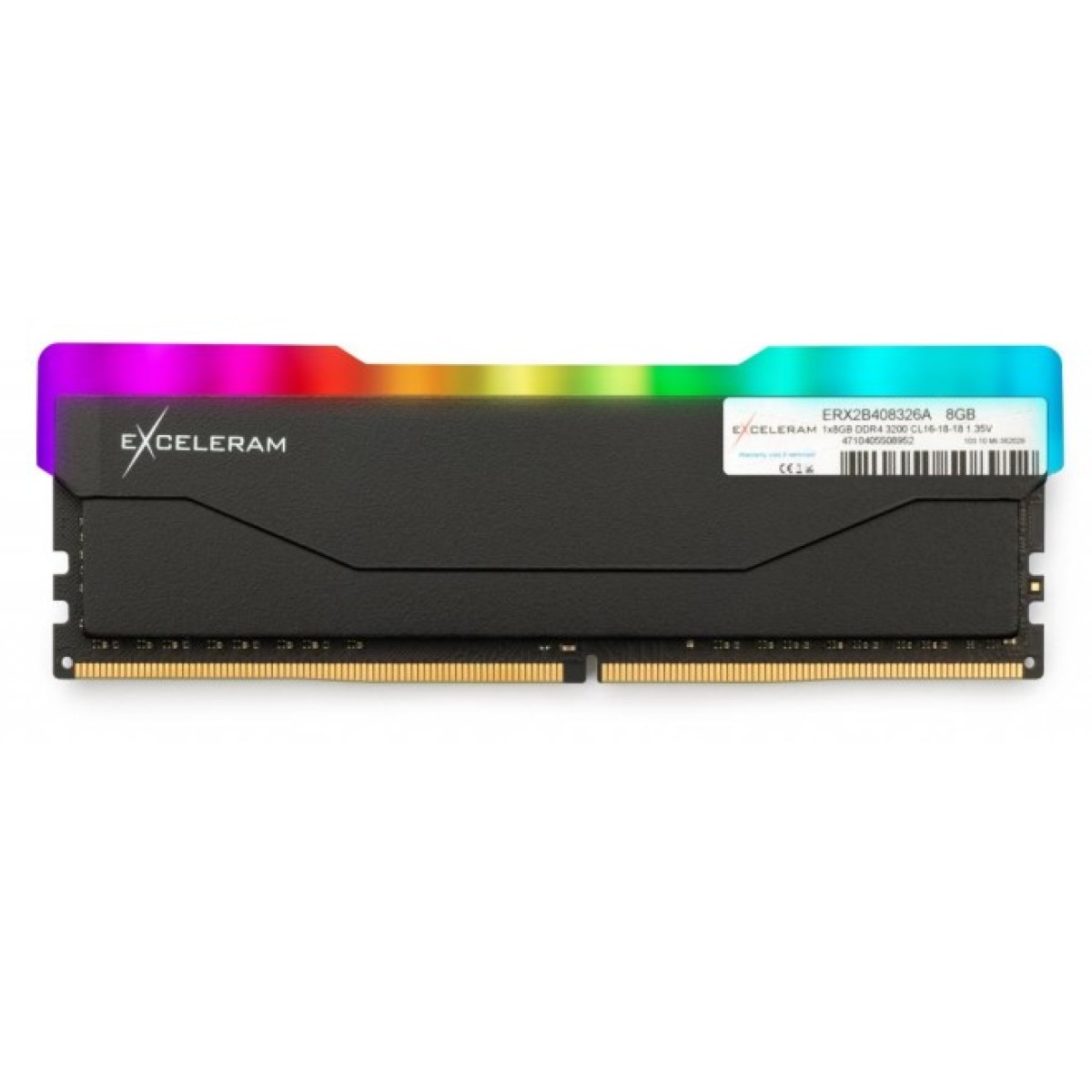 Модуль пам'яті для комп'ютера DDR4 8GB 3200 MHz RGB X2 Series Black eXceleram (ERX2B408326A) 256_256.jpg