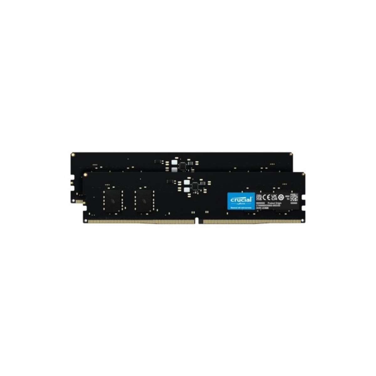 Модуль памяти для компьютера DDR5 64GB (2x32GB) 4800 MHz Micron (CT2K32G48C40U5) 256_256.jpg