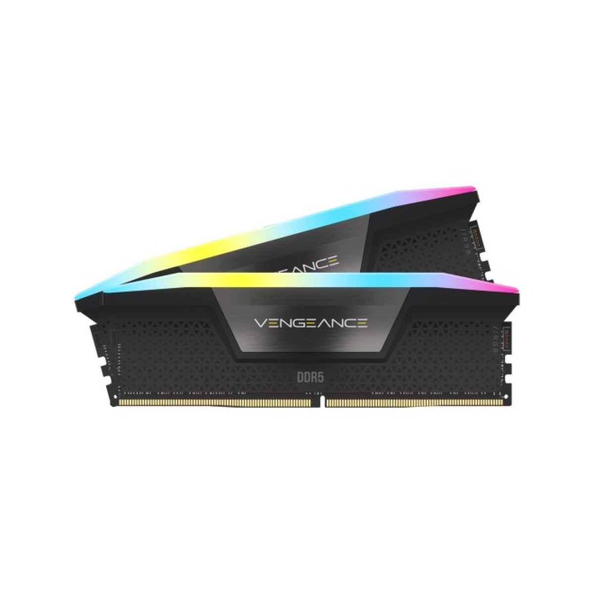 Модуль пам'яті для комп'ютера DDR5 48GB (2x24GB) 6000 MHz Vengeance RGB Black Corsair (CMH48GX5M2B6000C30) 98_98.jpg - фото 2
