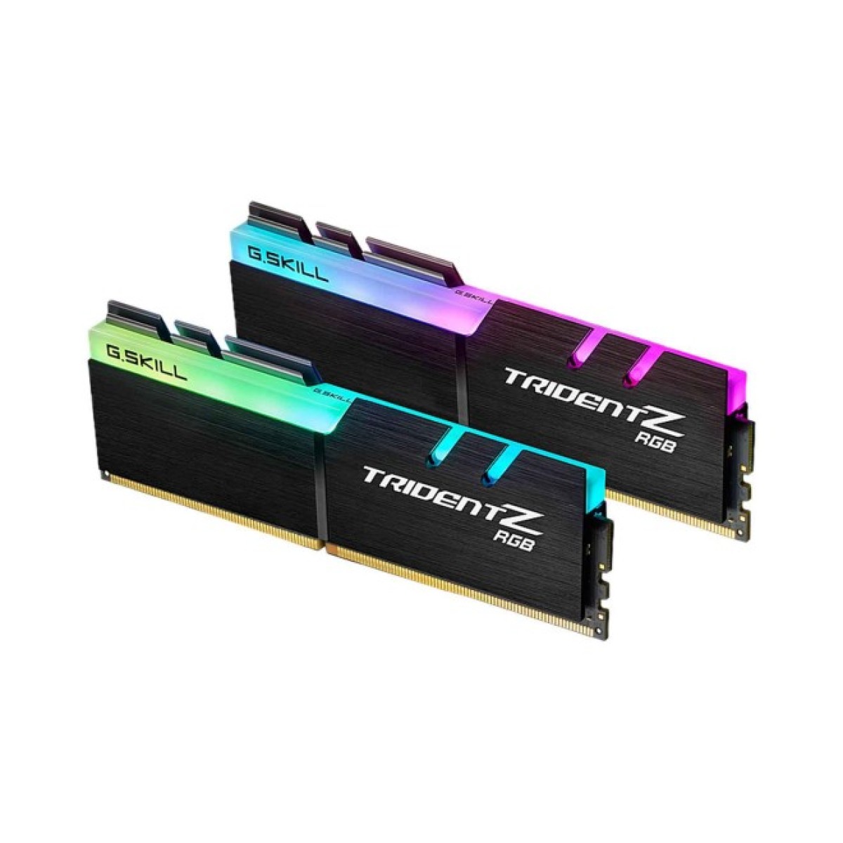 Модуль памяти для компьютера DDR4 16GB (2x8GB) 3000 MHz TridentZ RGB Black G.Skill (F4-3000C16D-16GTZR) 256_256.jpg