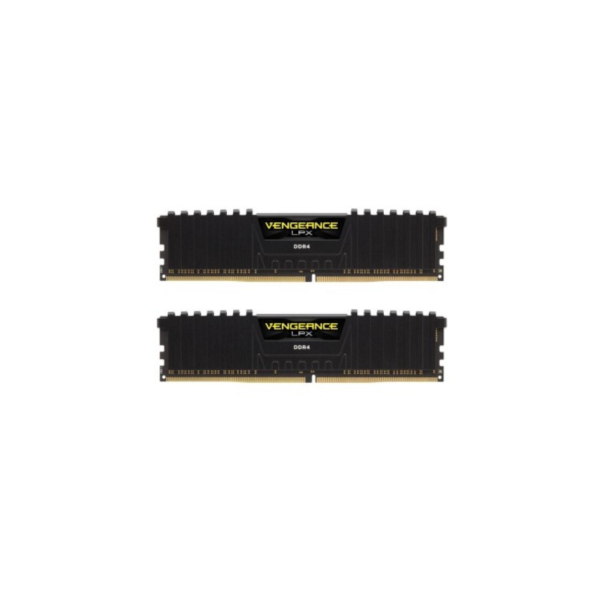Модуль пам'яті для комп'ютера DDR4 8GB (2x4GB) 3000 MHz Vengeance LPX black Corsair (CMK8GX4M2C3000C16) 256_256.jpg