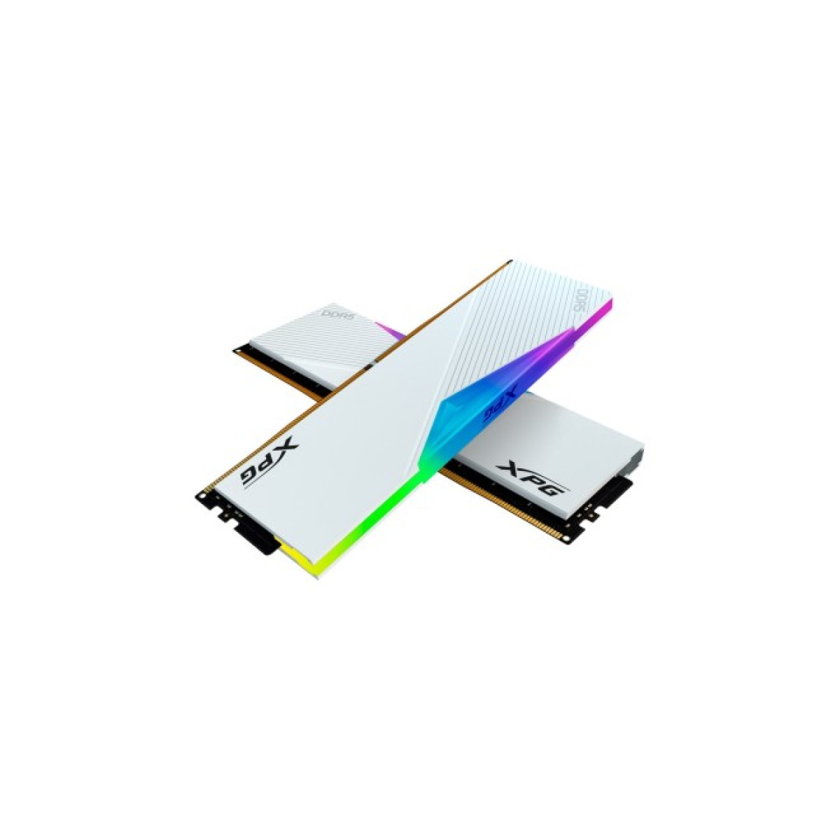 Модуль памяти для компьютера DDR5 32GB (2x16GB) 5200 MHz XPG Lancer RGB White ADATA (AX5U5200C3816G-DCLARWH) 98_98.jpg - фото 2