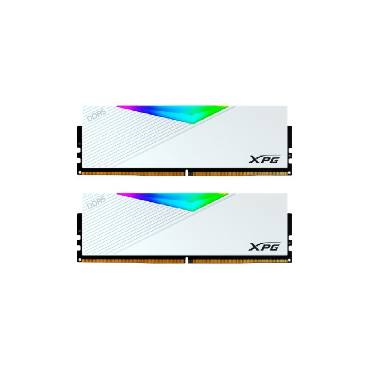 Модуль пам'яті для комп'ютера DDR5 32GB (2x16GB) 5200 MHz XPG Lancer RGB White ADATA (AX5U5200C3816G-DCLARWH) 256_256.jpg