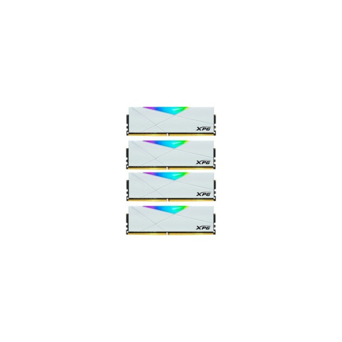 Модуль памяти для компьютера DDR4 32GB (4x8GB) 3600 MHz XPG Spectrix D50 RGB White ADATA (AX4U36008G18I-QCWH50) 256_256.jpg