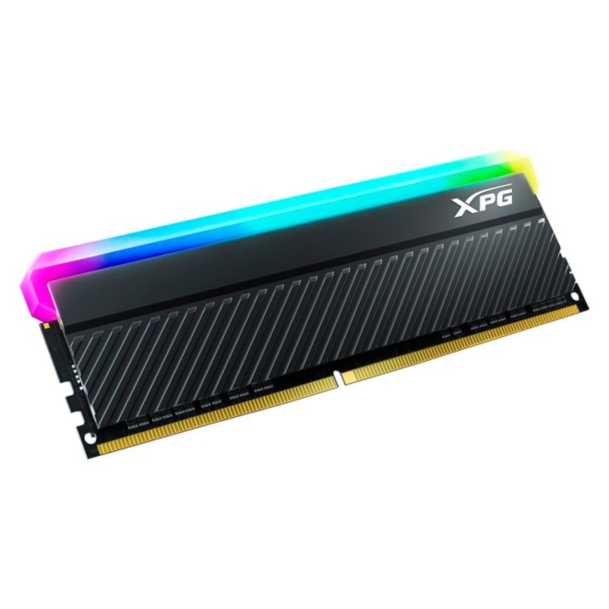 Модуль памяти для компьютера DDR4 8GB 3600 MHz XPG Spectrix D45G RGB Black ADATA (AX4U36008G18I-CBKD45G) 98_98.jpg - фото 2