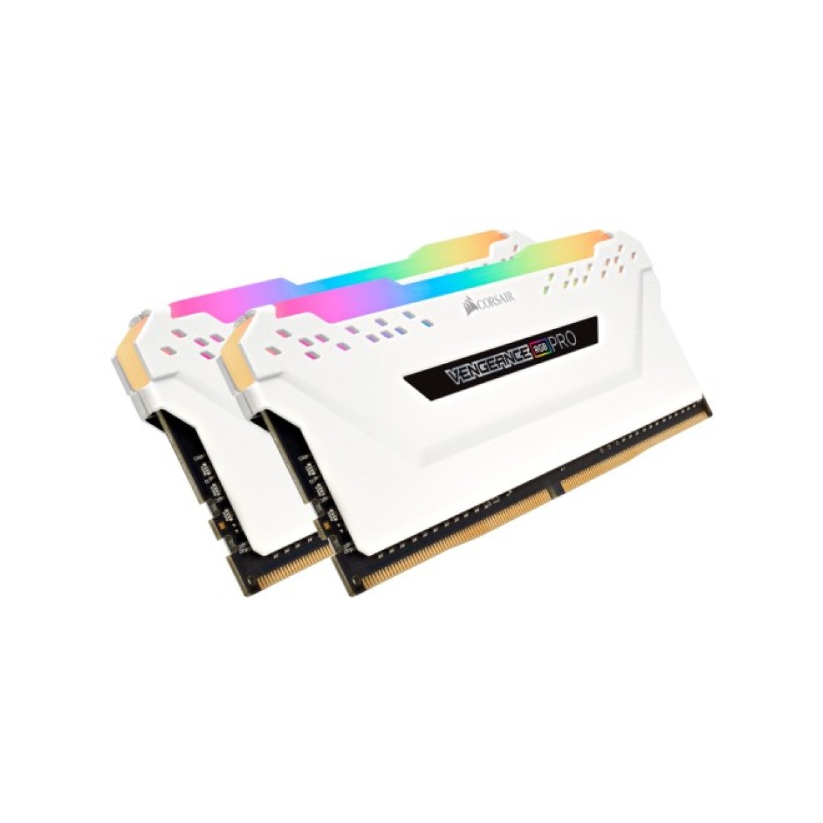 Модуль памяти для компьютера DDR4 32GB (2x16GB) 3200 MHz Vengeance RGB PRO SL Corsair (CMH32GX4M2E3200C16W) 98_98.jpg - фото 2