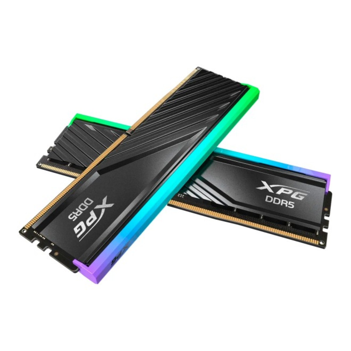 Модуль пам'яті для комп'ютера DDR5 32GB (2x16GB) 6000 MHz XPG Lancer Blade RGB Black ADATA (AX5U6000C3016G-DTLABRBK) 98_98.jpg - фото 2