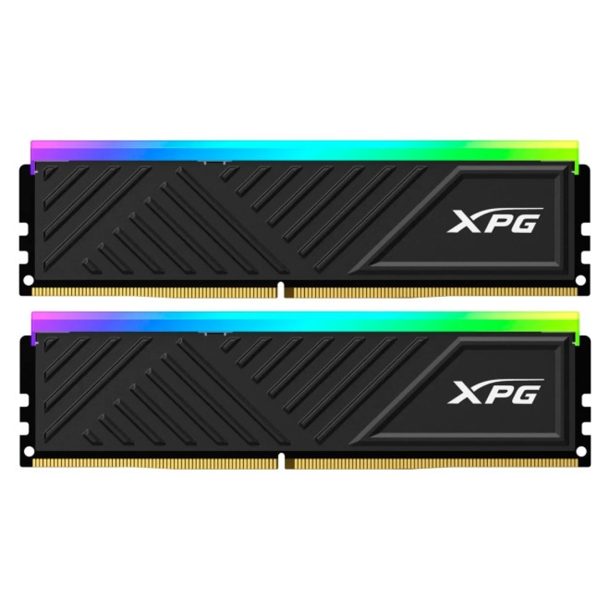 Модуль пам'яті для комп'ютера DDR4 16GB (2x8GB) 3600 MHz XPG Spectrix D35G RGB Black ADATA (AX4U36008G18I-DTBKD35G) 256_256.jpg