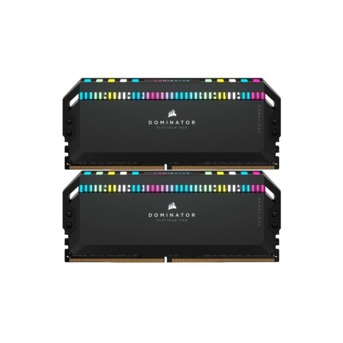 Модуль памяти для компьютера DDR5 32GB (2x16GB) 6000 MHz Dominator Platinum RGB Black Corsair (CMT32GX5M2E6000C36) 256_256.jpg