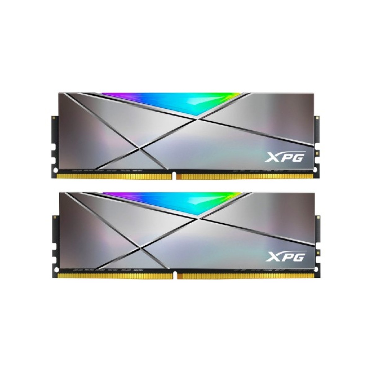 Модуль пам'яті для комп'ютера DDR4 32GB (2x16GB) 3600 MHz XPG Spectrix D50 RGB Tungsten ADATA (AX4U360016G18I-DT50) 256_256.jpg