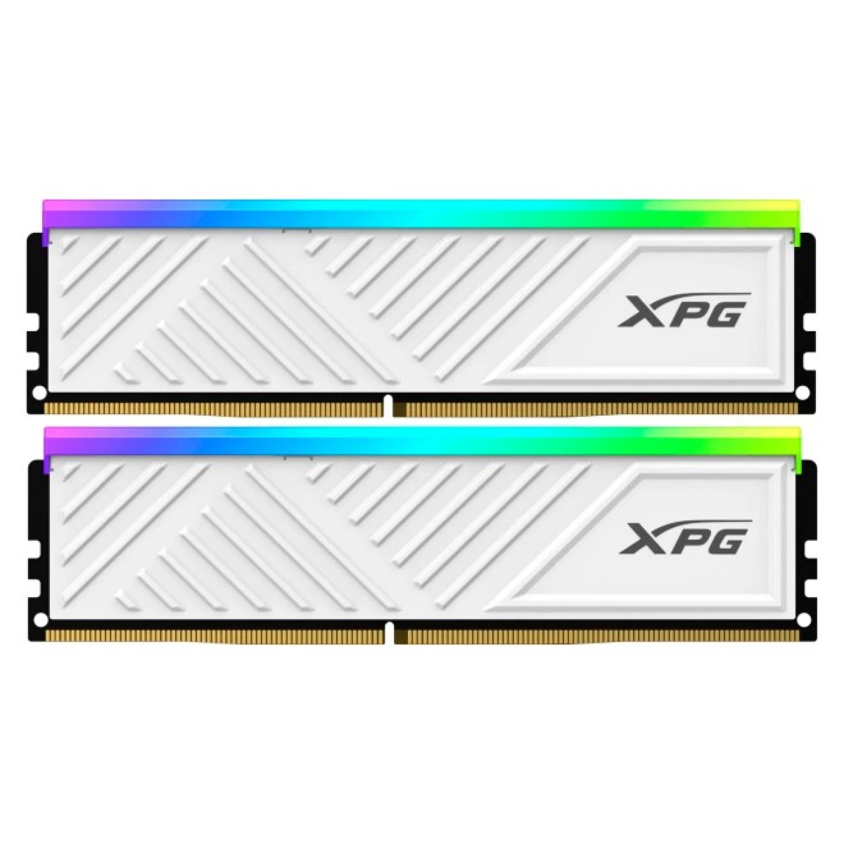 Модуль пам'яті для комп'ютера DDR4 16GB (2x8GB) 3600 MHz XPG Spectrix D35G RGB White ADATA (AX4U36008G18I-DTWHD35G) 256_256.jpg