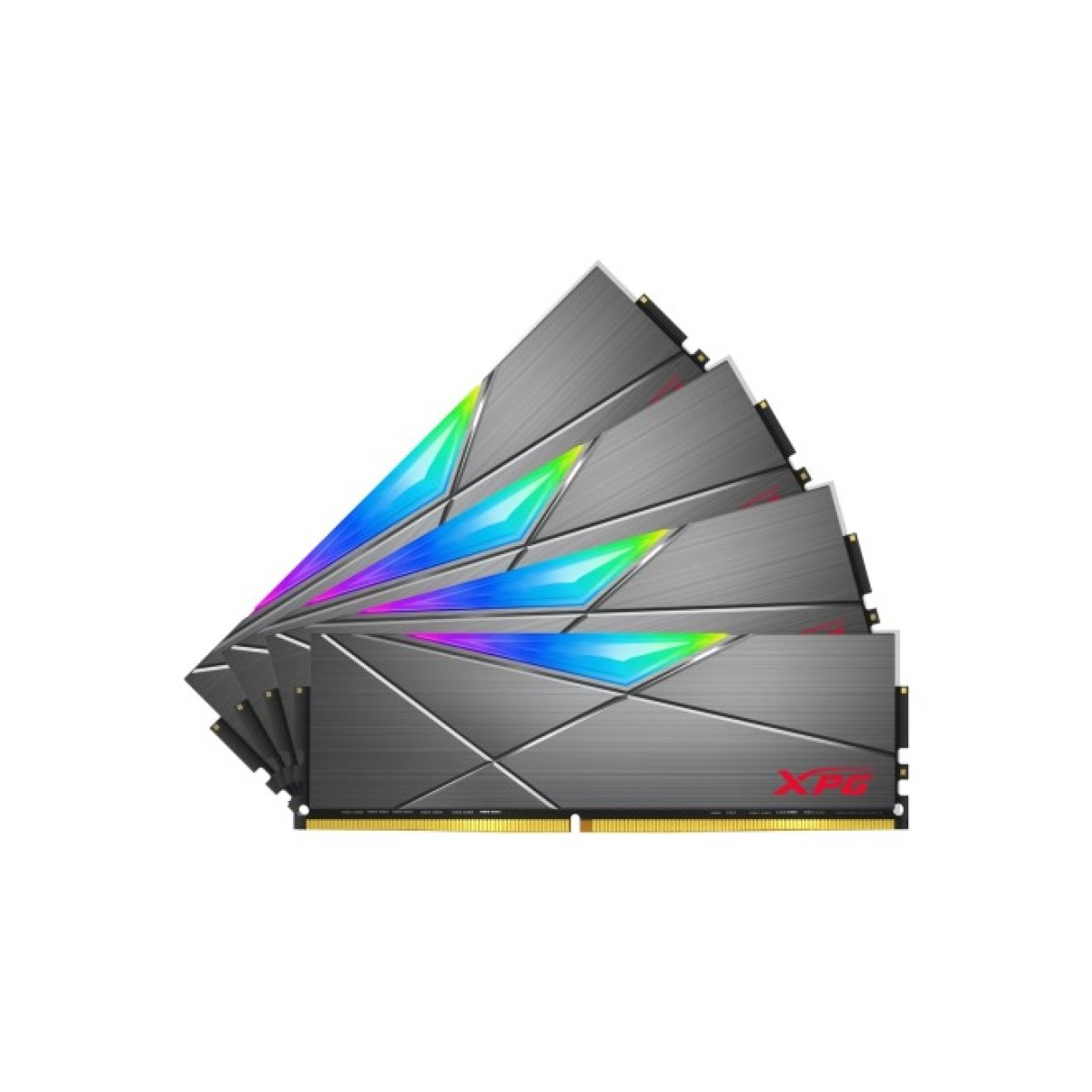 Модуль пам'яті для комп'ютера DDR4 32GB (4x8GB) 3600 MHz XPG SpectrixD50 RGB Tungsten Gray ADATA (AX4U36008G18I-QCTG50) 98_98.jpg - фото 3