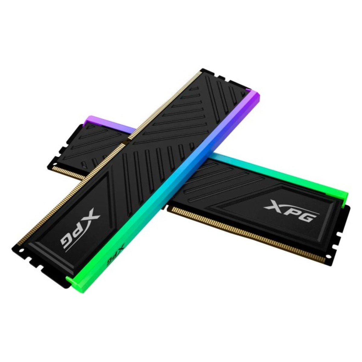 Модуль памяти для компьютера DDR4 16GB (2x8GB) 3600 MHz XPG Spectrix D35G RGB Black ADATA (AX4U36008G18I-DTBKD35G) 98_98.jpg - фото 2