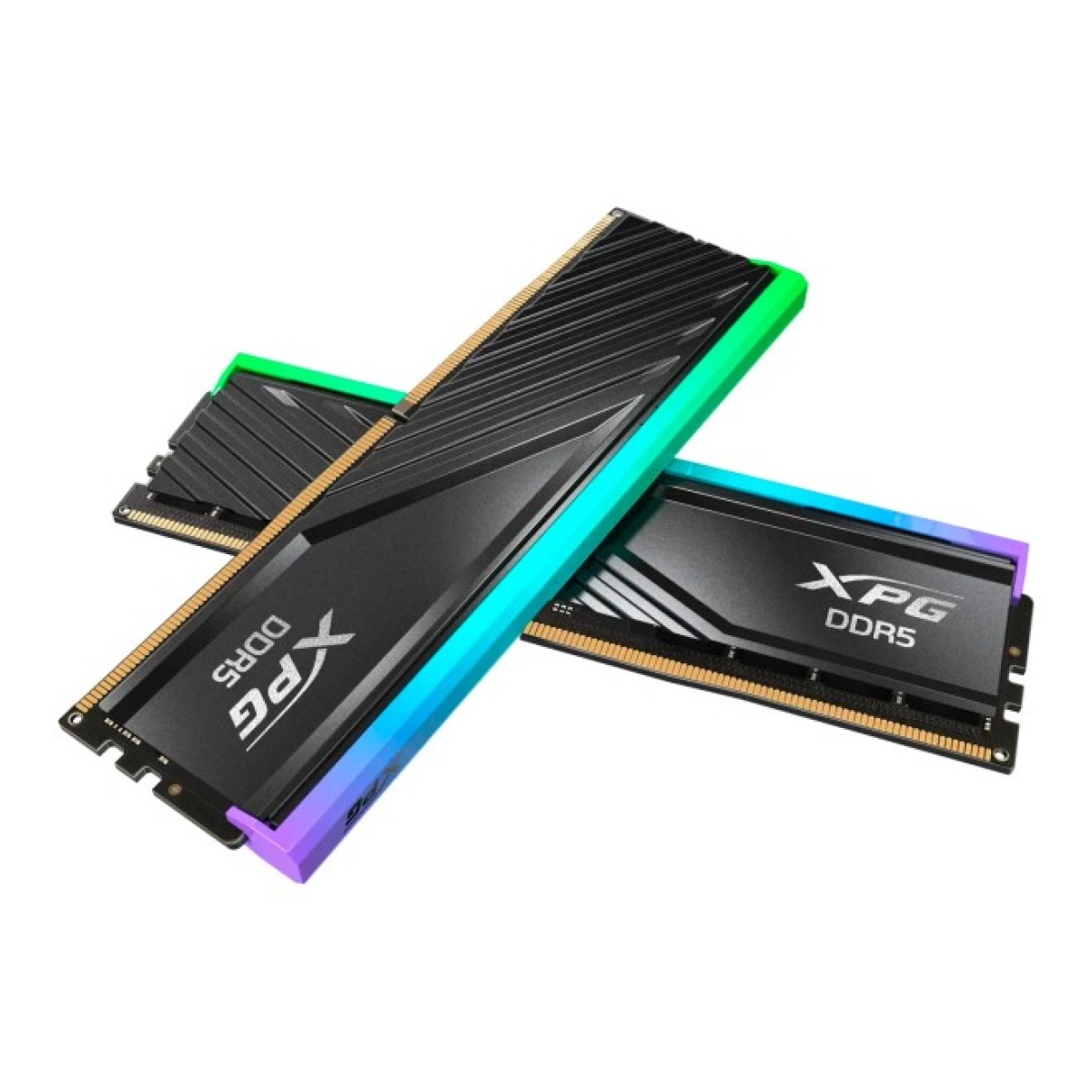 Модуль пам'яті для комп'ютера DDR5 64GB (2x32GB) 6000 MHz XPG Lancer Blade RGB Black ADATA (AX5U6000C3032G-DTLABRBK) 98_98.jpg - фото 2