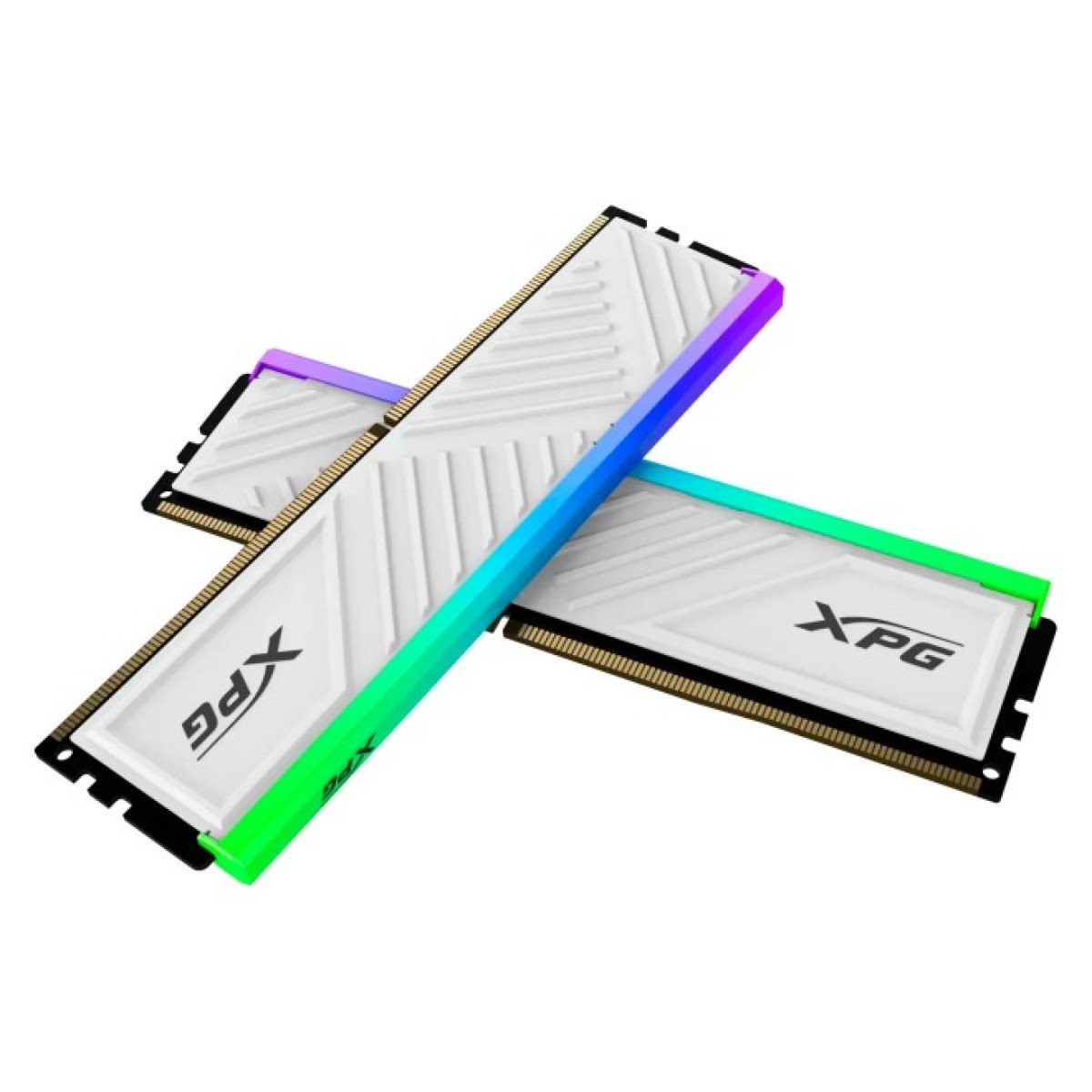 Модуль пам'яті для комп'ютера DDR4 16GB (2x8GB) 3600 MHz XPG Spectrix D35G RGB White ADATA (AX4U36008G18I-DTWHD35G) 98_98.jpg - фото 3