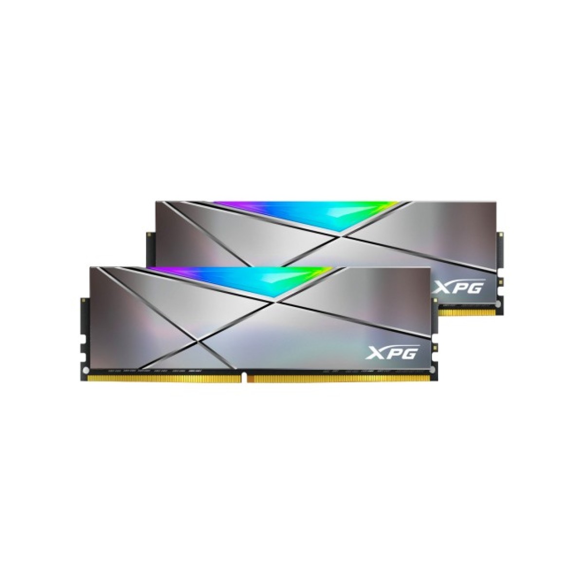 Модуль пам'яті для комп'ютера DDR4 32GB (2x16GB) 3600 MHz XPG Spectrix D50 RGB Tungsten ADATA (AX4U360016G18I-DT50) 98_98.jpg - фото 4