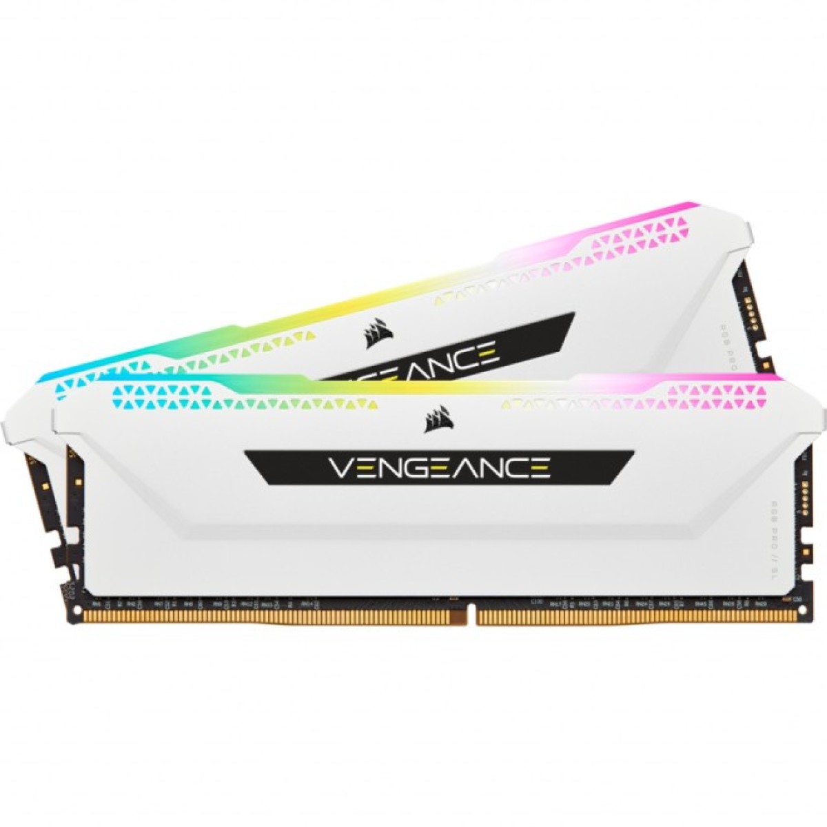 Модуль памяти для компьютера DDR4 16GB (2x8GGB) 3600 MHz Vengeance RGB Pro SL White Corsair (CMH16GX4M2D3600C18W) 98_98.jpg - фото 7