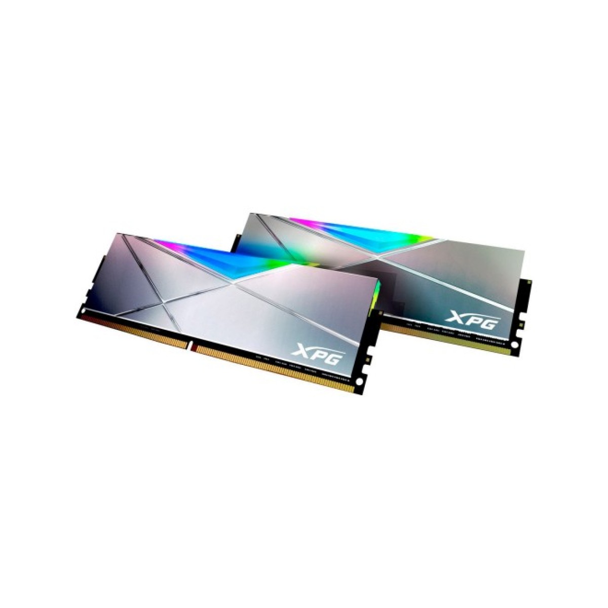 Модуль пам'яті для комп'ютера DDR4 64GB (4x16GB) 3600 MHz XPG Spectrix D50 RGB Tungsten ADATA (AX4U360016G18I-QCTG50) 98_98.jpg - фото 3