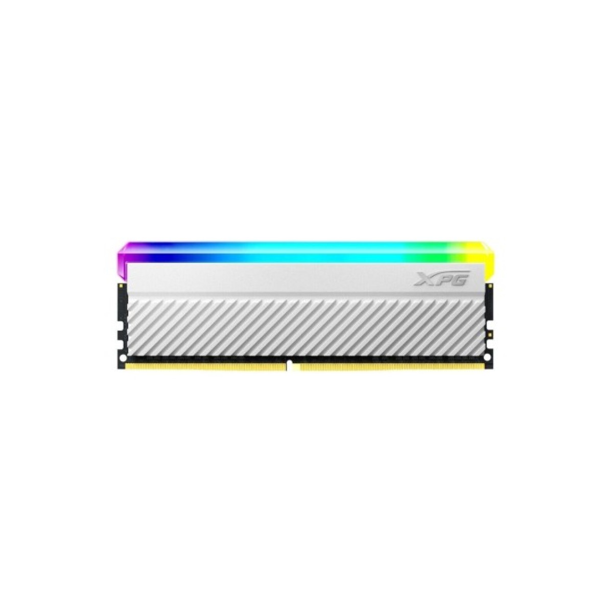 Модуль памяти для компьютера DDR4 8GB 3600 MHz XPG Spectrix D45G RGB White ADATA (AX4U36008G18I-CWHD45G) 98_98.jpg - фото 1