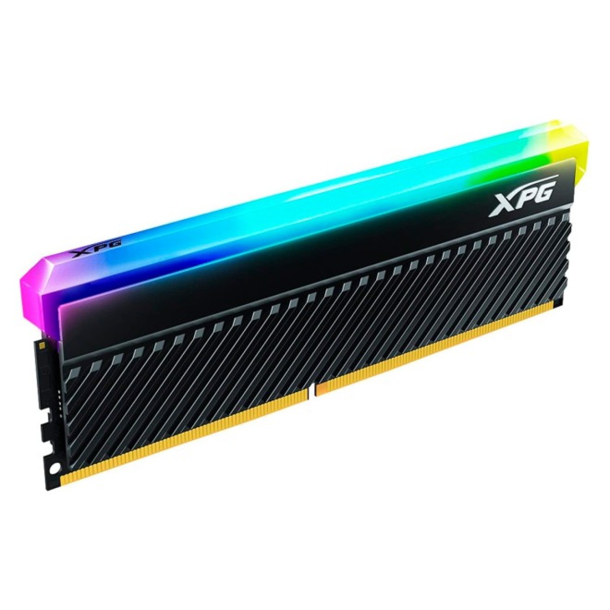 Модуль памяти для компьютера DDR4 8GB 3600 MHz XPG Spectrix D45G RGB Black ADATA (AX4U36008G18I-CBKD45G) 98_98.jpg - фото 4