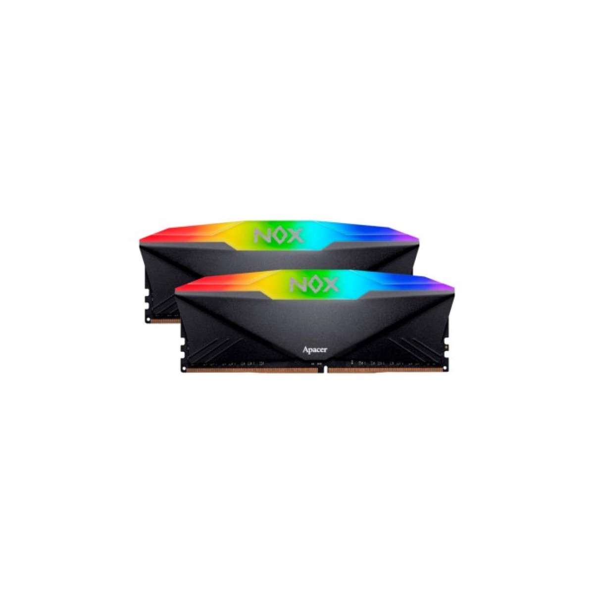 Модуль памяти для компьютера DDR4 32GB (2x16GB) 3600 MHz NOX RGB Black Apacer (AH4U32G36C25YNBAA-2) 98_98.jpg - фото 4