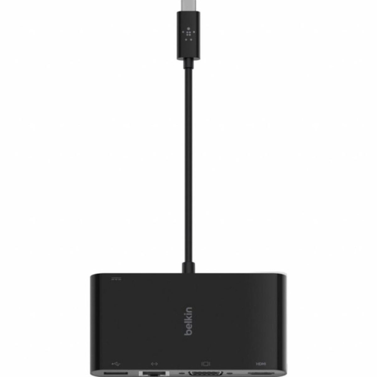 Концентратор Belkin USB-C - Ethernet, HDMI, VGA, USB-A, 100W PD, black (AVC004BTBK) 98_98.jpg - фото 3