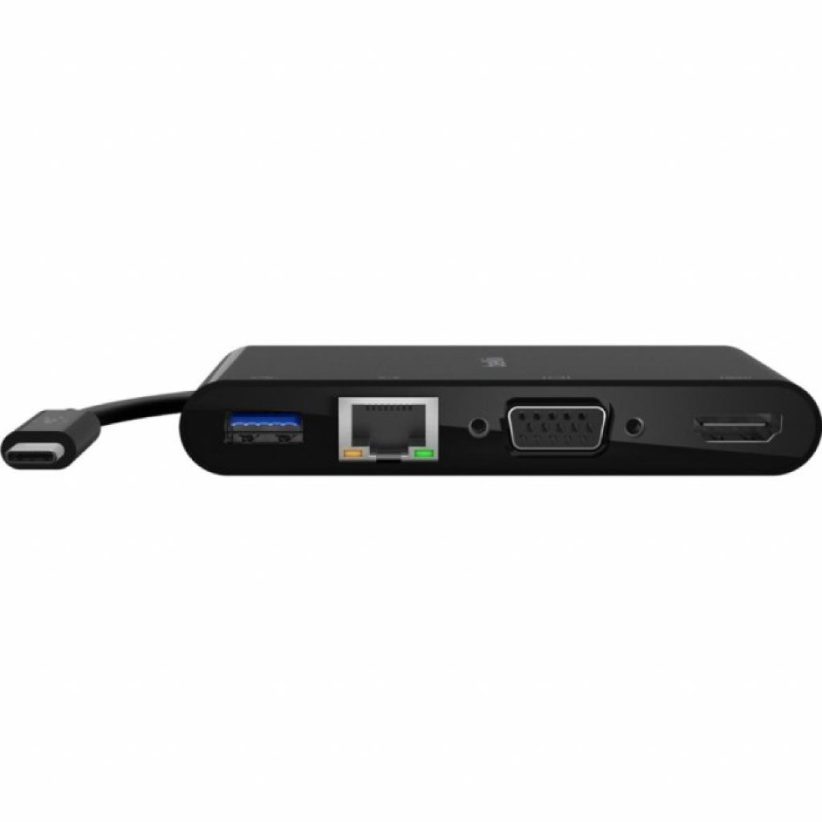 Концентратор Belkin USB-C - Ethernet, HDMI, VGA, USB-A, 100W PD, black (AVC004BTBK) 98_98.jpg - фото 4