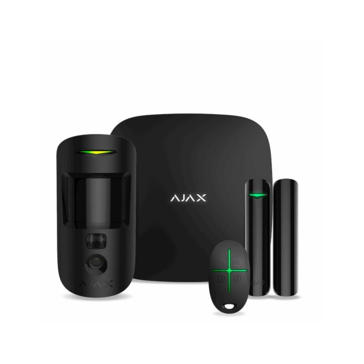 Комплект охоронної сигналізації Ajax StarterKit Cam Plus чорна 256_256.jpg