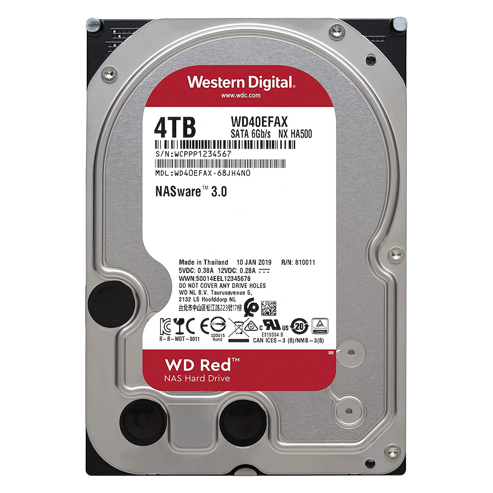 # WD40EFRX # - Жесткий диск 3.5" 4TB WD (# WD40EFRX #) купить в Киеве ...