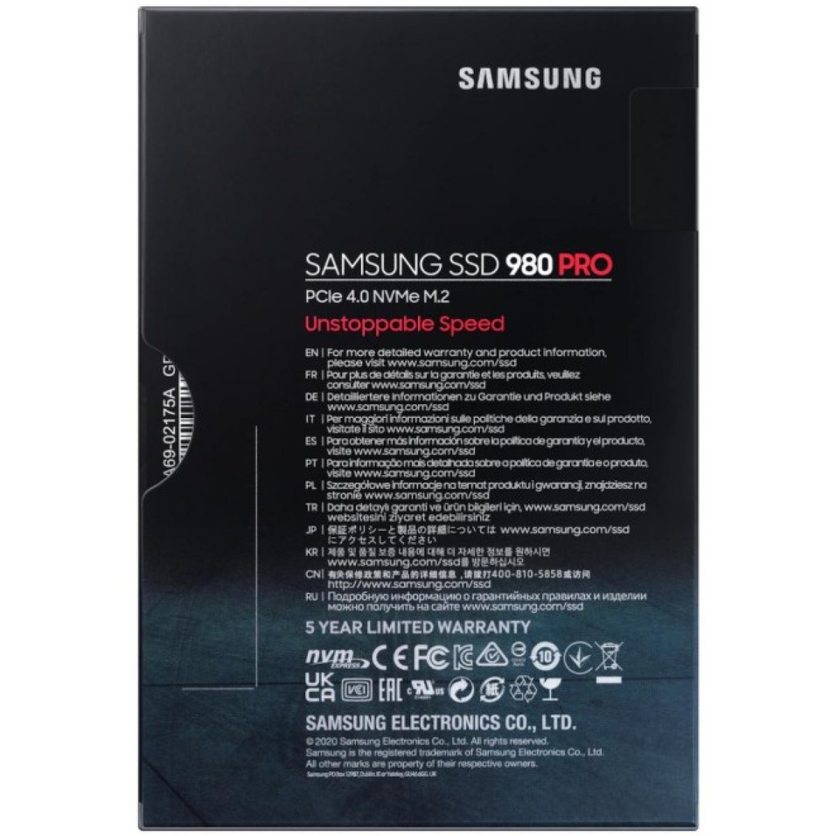Накопичувач SSD M.2 2280 500GB Samsung (MZ-V8P500BW) 98_98.jpg - фото 2
