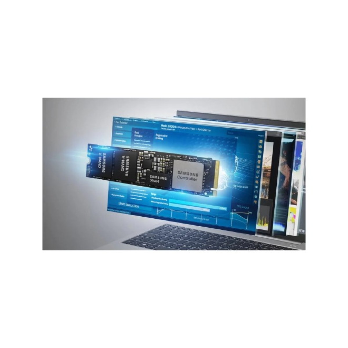 Накопитель SSD M.2 2280 256GB PM9B1 Samsung (MZVL4256HBJD-00B07) 98_98.jpg - фото 2