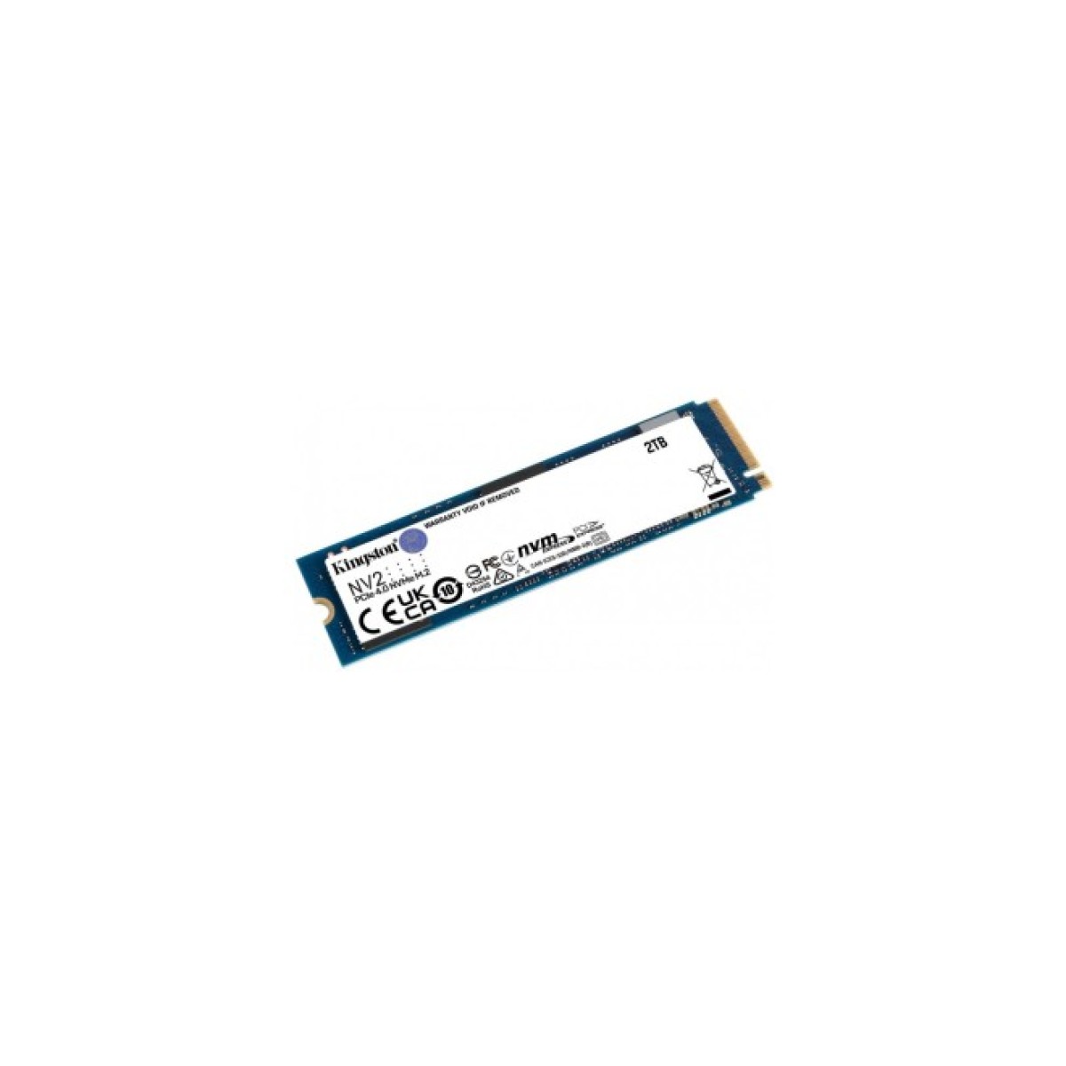 Накопичувач SSD M.2 2280 2TB Kingston (SNV2S/2000G) 98_98.jpg - фото 2