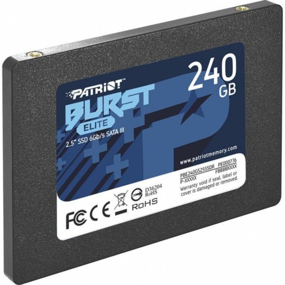 Накопичувач SSD 2.5" 240GB Burst Elite Patriot (PBE240GS25SSDR) 98_98.jpg - фото 4