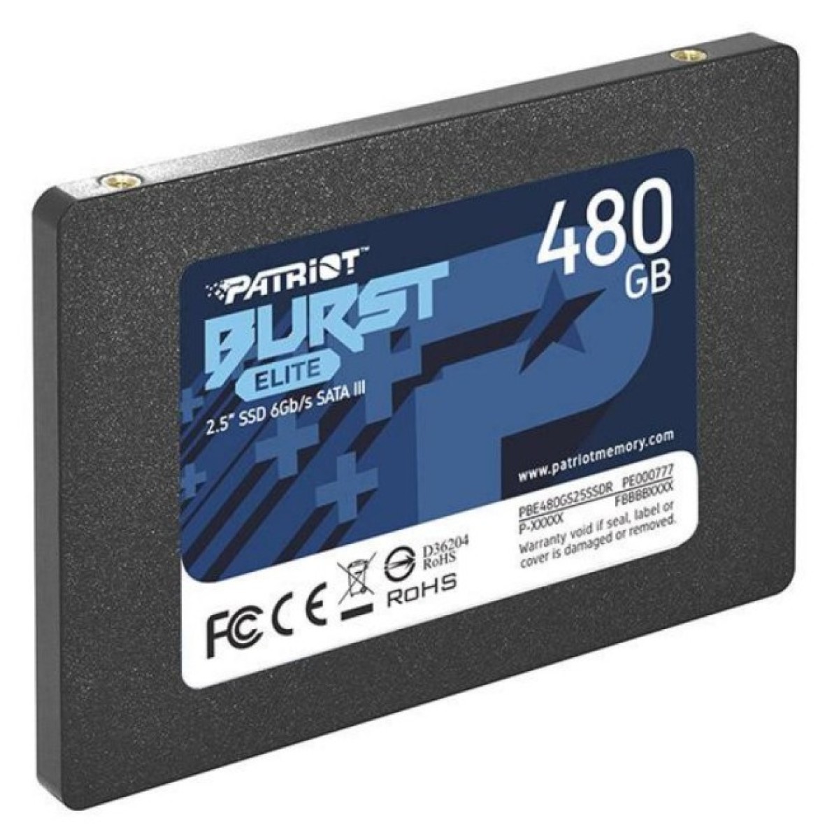 Накопитель SSD 2.5" 480GB Burst Elite Patriot (PBE480GS25SSDR) 98_98.jpg - фото 5