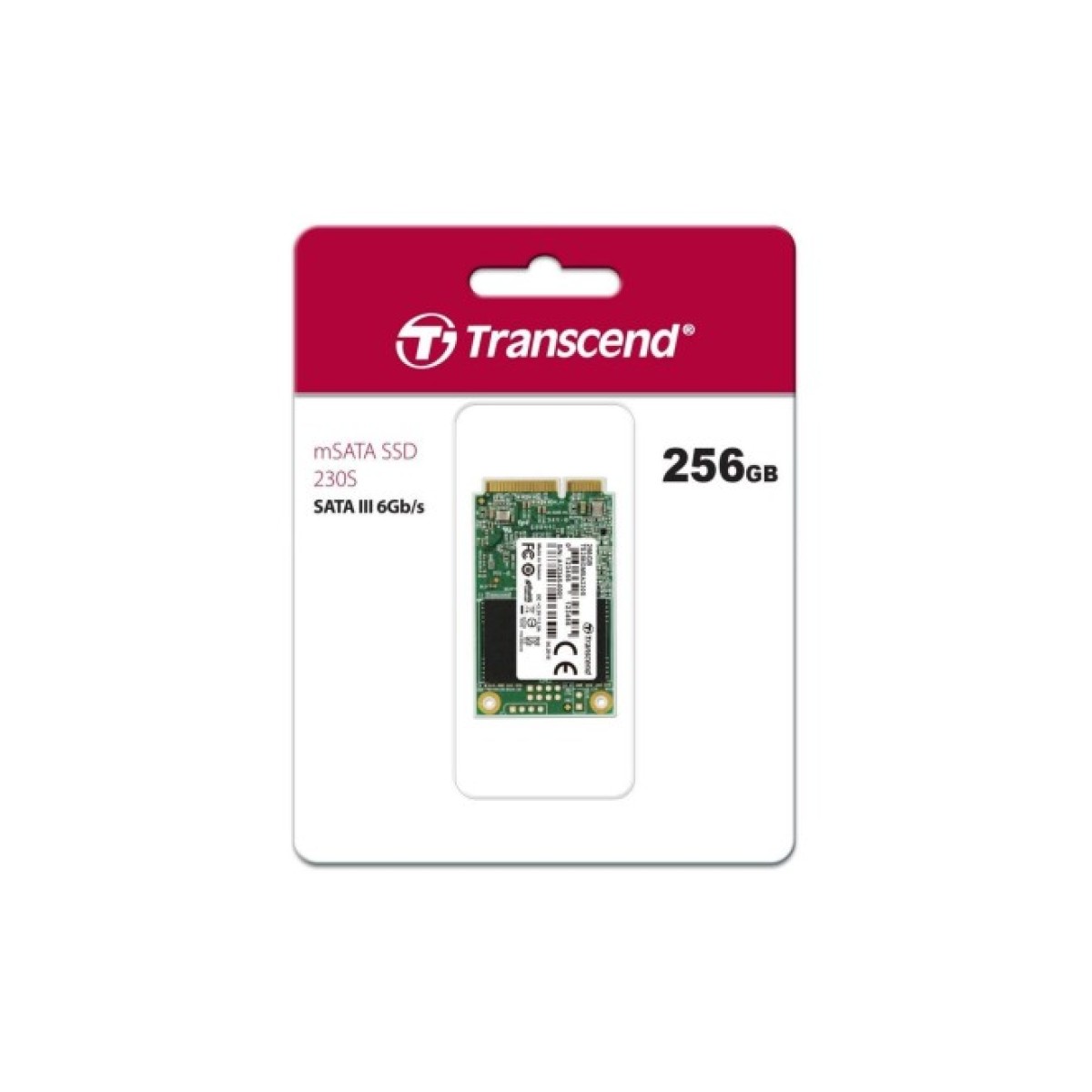 Накопитель SSD mSATA 256GB Transcend (TS256GMSA230S) 98_98.jpg - фото 2