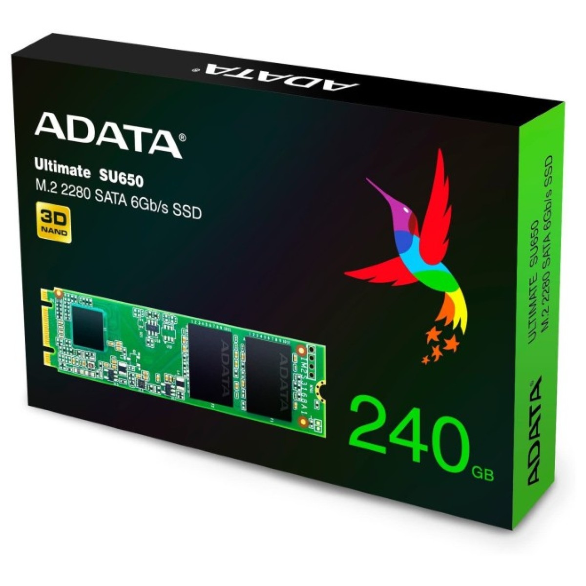 Накопитель SSD M.2 2280 240GB ADATA (ASU650NS38-240GT-C) 98_98.jpg - фото 3