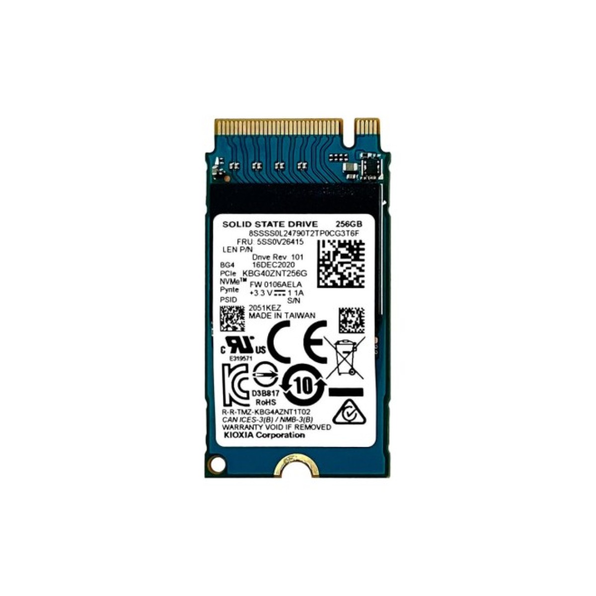 Накопитель SSD M.2 2242 256GB Kioxia (KBG40ZNT256G) 98_98.jpg