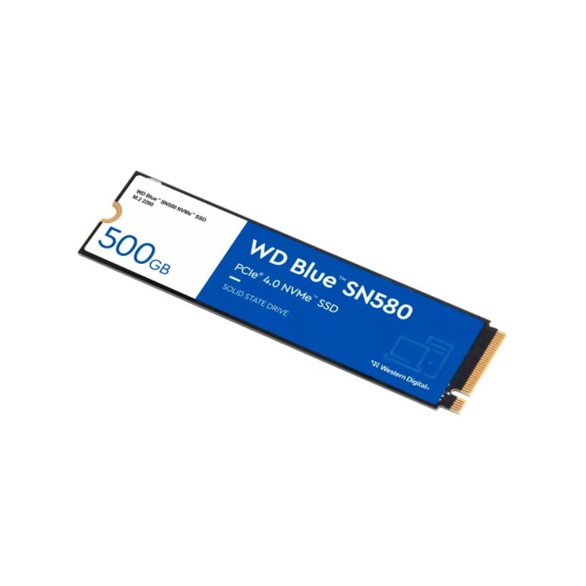 Накопичувач SSD M.2 2280 500GB SN580 Blue WD (WDS500G3B0E) 98_98.jpg - фото 3