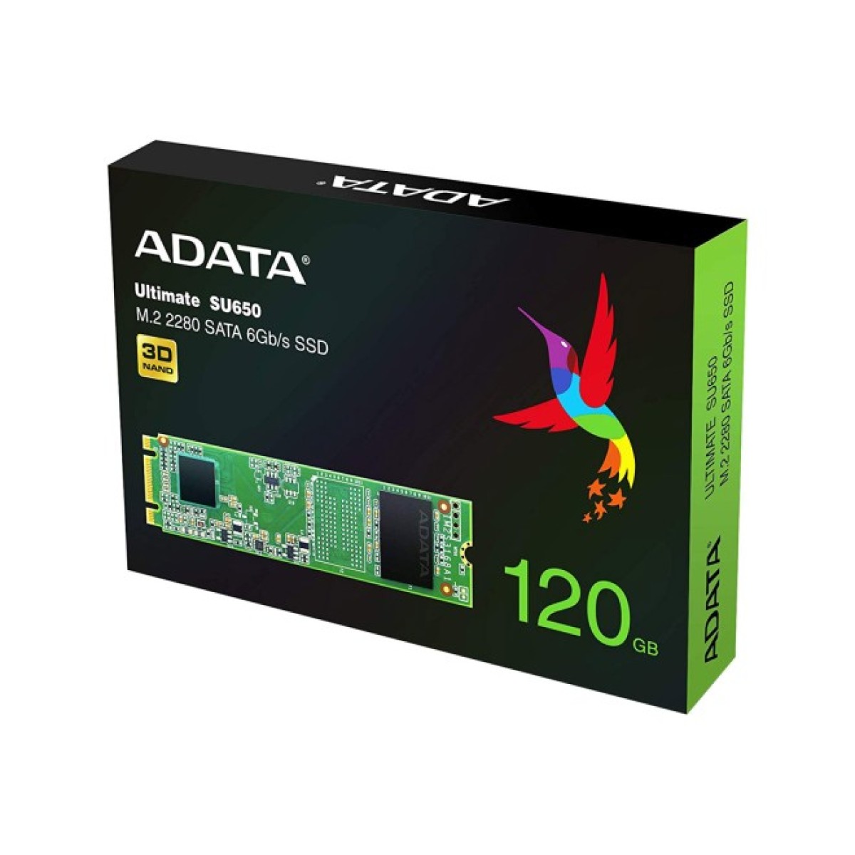 Накопичувач SSD M.2 2280 120GB ADATA (ASU650NS38-120GT-C) 98_98.jpg - фото 2