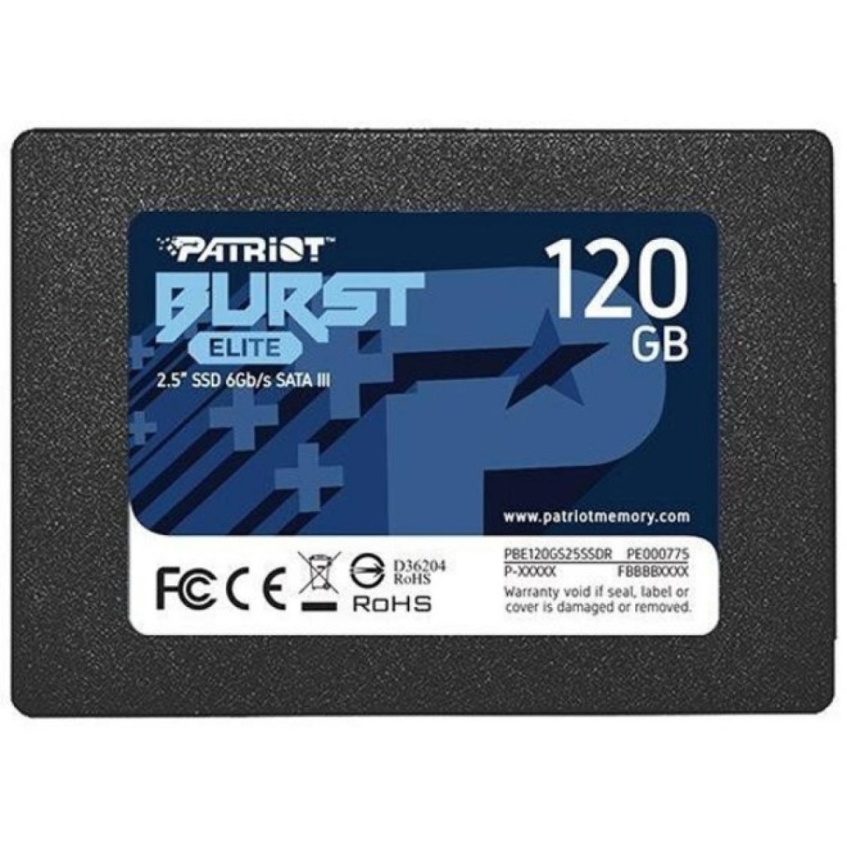 Накопитель SSD 2.5" 120GB Burst Elite Patriot (PBE120GS25SSDR) 98_98.jpg - фото 1