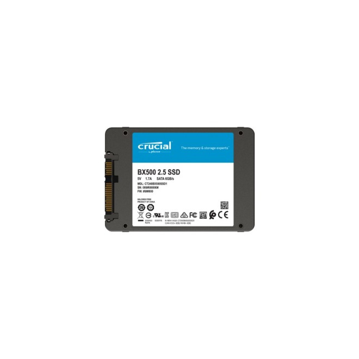 Накопичувач SSD 2.5" 1TB OEM Micron (CT1000BX500SSD1T) 98_98.jpg - фото 2