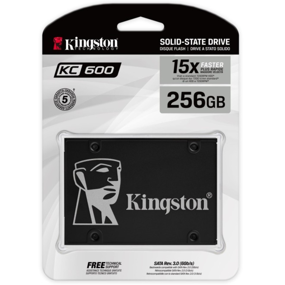Накопитель SSD 2.5" 256GB Kingston (SKC600/256G) 98_98.jpg - фото 3