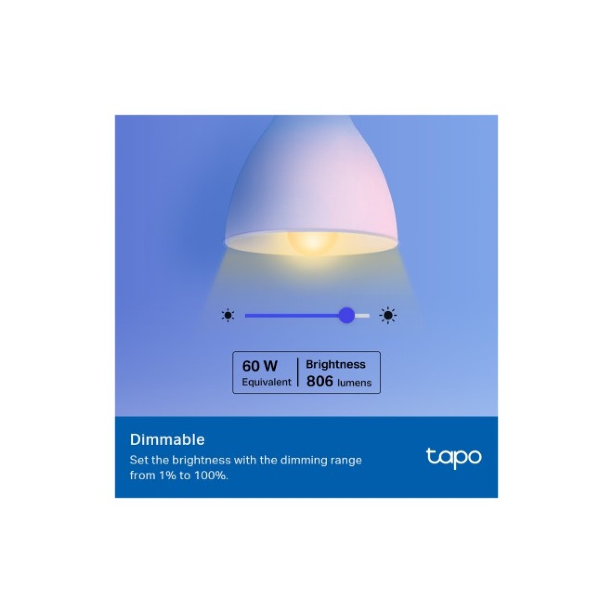 Умная лампочка TP-Link Tapo L530E (2-Pack) (Tapo L530E(2-Pack)) 98_98.jpg - фото 3